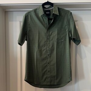 5.11 Tactical Men's Olive Button Down Shirt